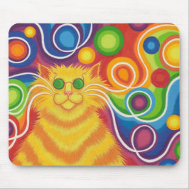 Psy-cat-delikate Mousepad