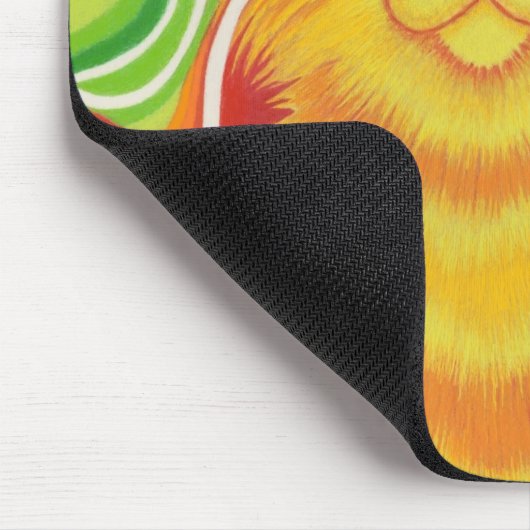 Psy-cat-delikes Mousepad vertikal (Ecke)