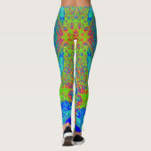 Psy fractal Leggings (Rückseite)