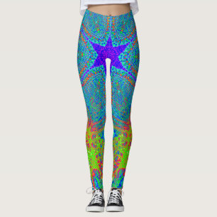 Psy fractal Leggings