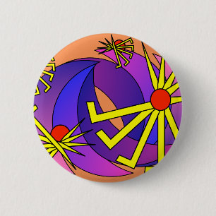 psy Hippie Tarantulafriedenserdliebhaber-Kuss lgbt Button