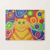 Psy-Katze-delic Puzzle (Horizontal)