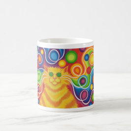 Psy-Katze-delic Tasse