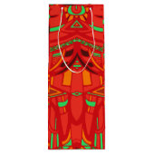 Psy wings large gift bag geschenktüte für weinflaschen (Rückseite)