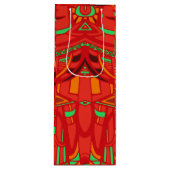 Psy wings large gift bag geschenktüte für weinflaschen (Vorderseite)