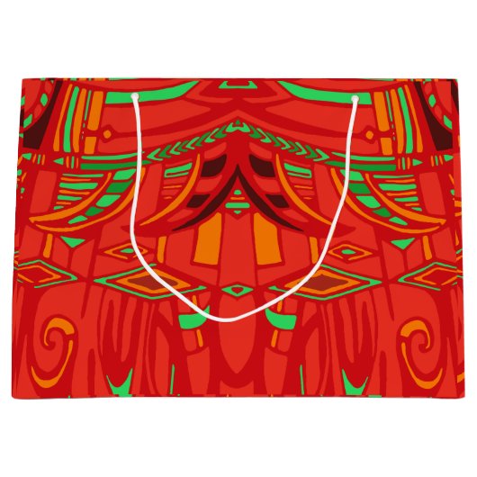 Psy wings large gift bag große geschenktüte (Vorderseite)