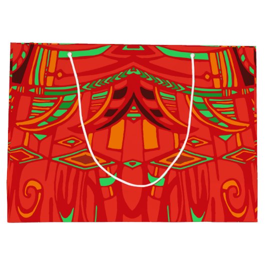 Psy wings large gift bag große geschenktüte (Rückseite)