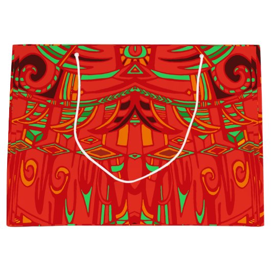 Psy wings large gift bag große geschenktüte (Vorderseite)