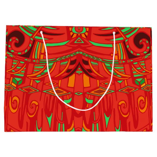 Psy wings large gift bag große geschenktüte (Rückseite)