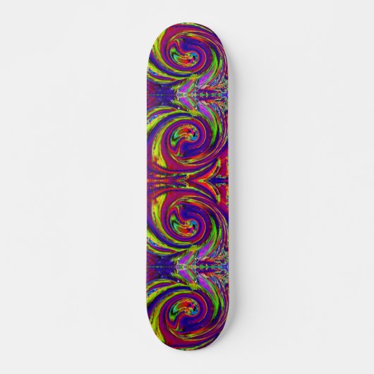 Psycedelic Wirbelcooler Skateboard (Vorne)