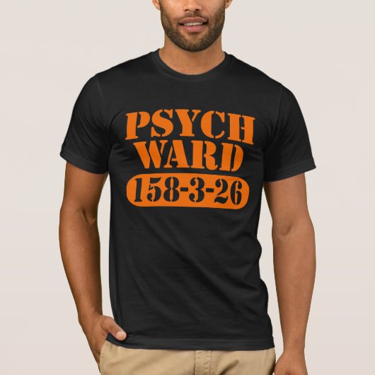 Psych Bezirk lustig T-Shirt (Vorderseite)