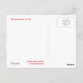 Psych Greetings, New York City Postkarte (Rückseite)