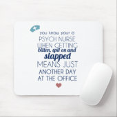 Psych Krankenschwester Mousepad (Mit Mouse)