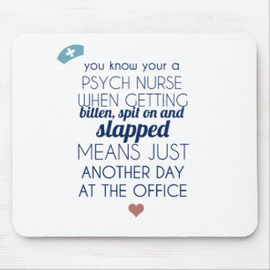 Psych Krankenschwester Mousepad