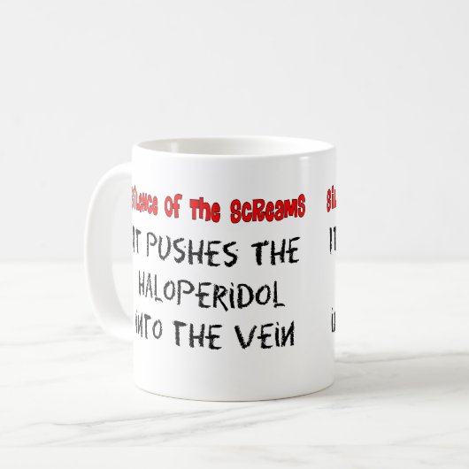 Psych Krankenschwester-unglaublich witzig Kaffeetasse (Vorderseite Links)