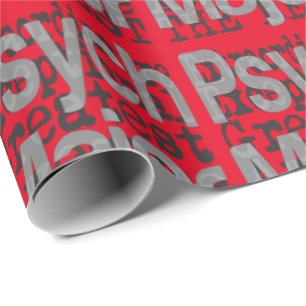 Psych Major Extraordinator Geschenkpapier