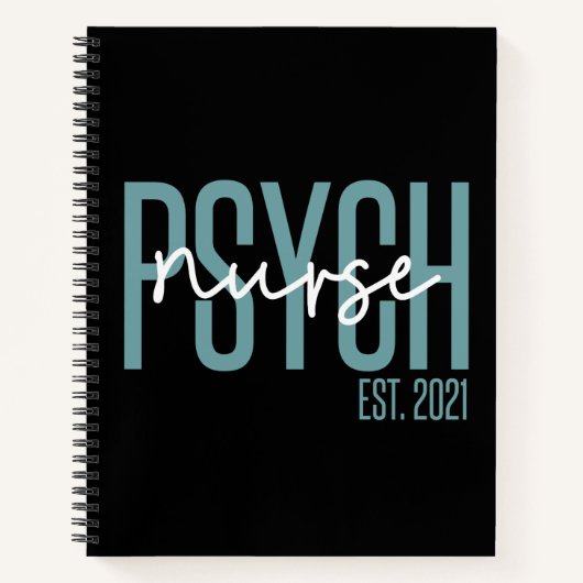 Psych Nurse 2021 | Geschenke für Krankenschwester  Notizblock (Vorderseite)