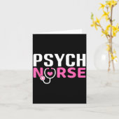 Psych Nurse Believe In Yourself Sitive Quote Desig Karte (Gelbe Blume)