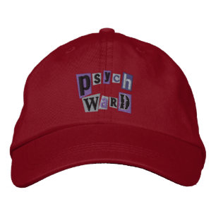 Psych Ward Bestickte Baseballkappe
