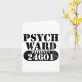 Psych Ward entkam dem Halloween-Costum eines psych Karte (Gelbe Blume)