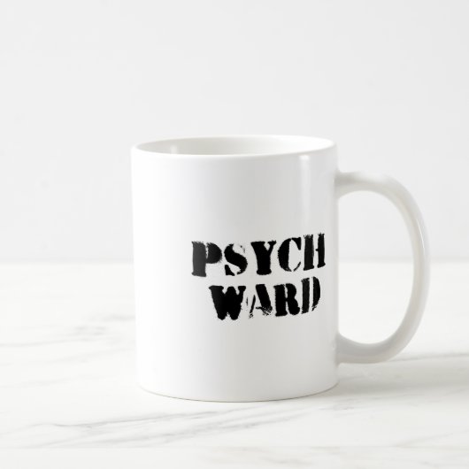 Psych Ward Funny Halloween Kostümprisoner Geschenk Kaffeetasse (Rechts)