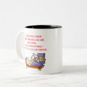 PSYCH ZWEIFARBIGE TASSE (Vorderseite Links)