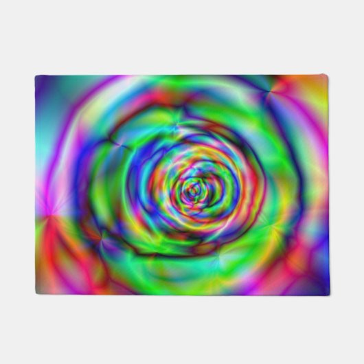 Psychadelic Entwurf Fußmatte (Vorderseite)