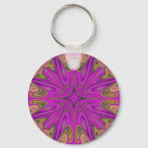 Psychadelic Liquid Abstrakt Lila Orange