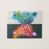 Psychadelic Schmetterling Puzzle (Horizontal)