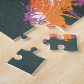 Psychadelic Schmetterling Puzzle (Seite)