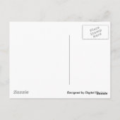 Psychadelisches Ei 2 Postkarte (Rückseite)