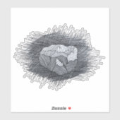 Psyche 16 Aufkleber (Blatt)