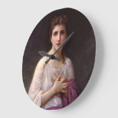Psyche 1892 William Bouguereau Große Wanduhr (Winkel)