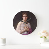 Psyche 1892 William Bouguereau Große Wanduhr (Zuhause)