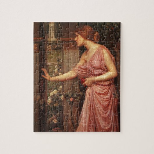 Psyche betritt Cupid's Garden durch Wasserhaus Puzzle (Vertikal)