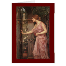 Psyche betritt den Garten von Cupid