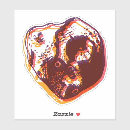 Psyche Design 1 Aufkleber (Blatt)