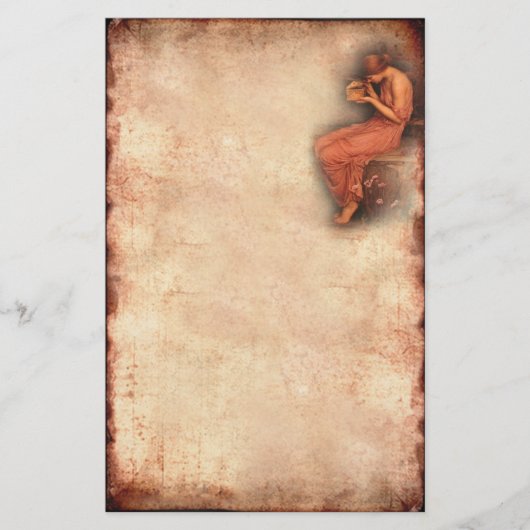 Psyche & Golden Box Stationierung Briefpapier (Vorderseite)