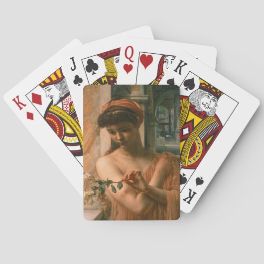 Psyche im Tempel der Liebe (von Edward Poynter) Spielkarten (Rückseite)