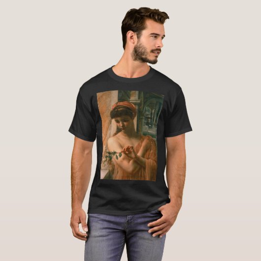 Psyche im Tempel der Liebe (von Edward Poynter) T-Shirt (Vorne ganz)