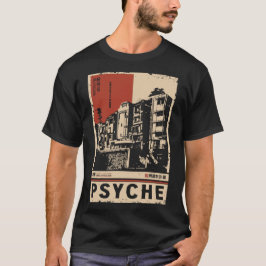 PSYCHE Japanisch Inspiriert Städtedenken T-Shirt