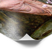 Psyche öffnet die Golden Box Wasserhaus Malerei Fotodruck (Ecke)