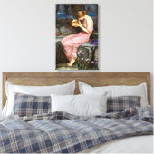 Psyche öffnet die Golden Box Wasserhaus Malerei Leinwanddruck (Insitu (Schlafzimmer))