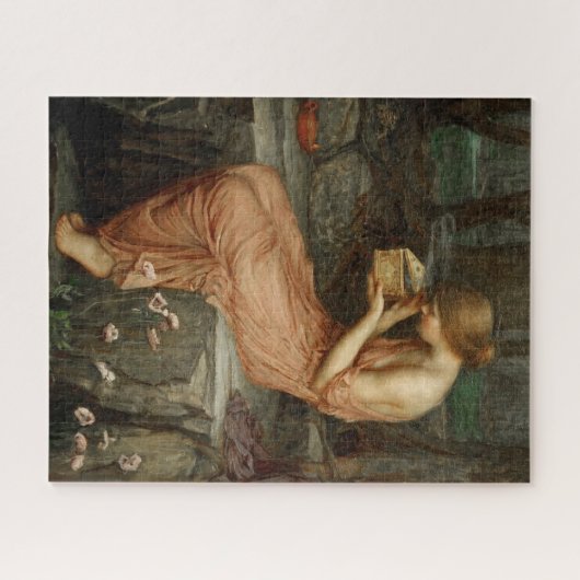 Psyche öffnet die Golden Box Wasserhaus Malerei Puzzle (Horizontal)