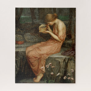 Psyche öffnet die goldene Schachtel Waterhouse Gem Puzzle