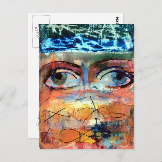 Psyche Postcard Postkarte (Vorne/Hinten)