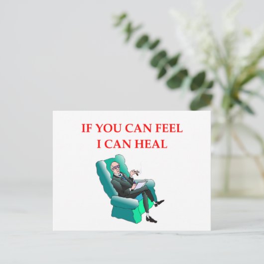 Psyche Postkarte (Stehend Vorderseite)