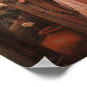 Psyche Pre Raphaelite von John W. Waterhouse Poster (Ecke)