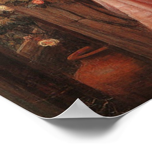 Psyche Pre Raphaelite von John W. Waterhouse Poster (Ecke)