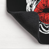 Psyche raucht Aufkleber  Mousepad (Ecke)